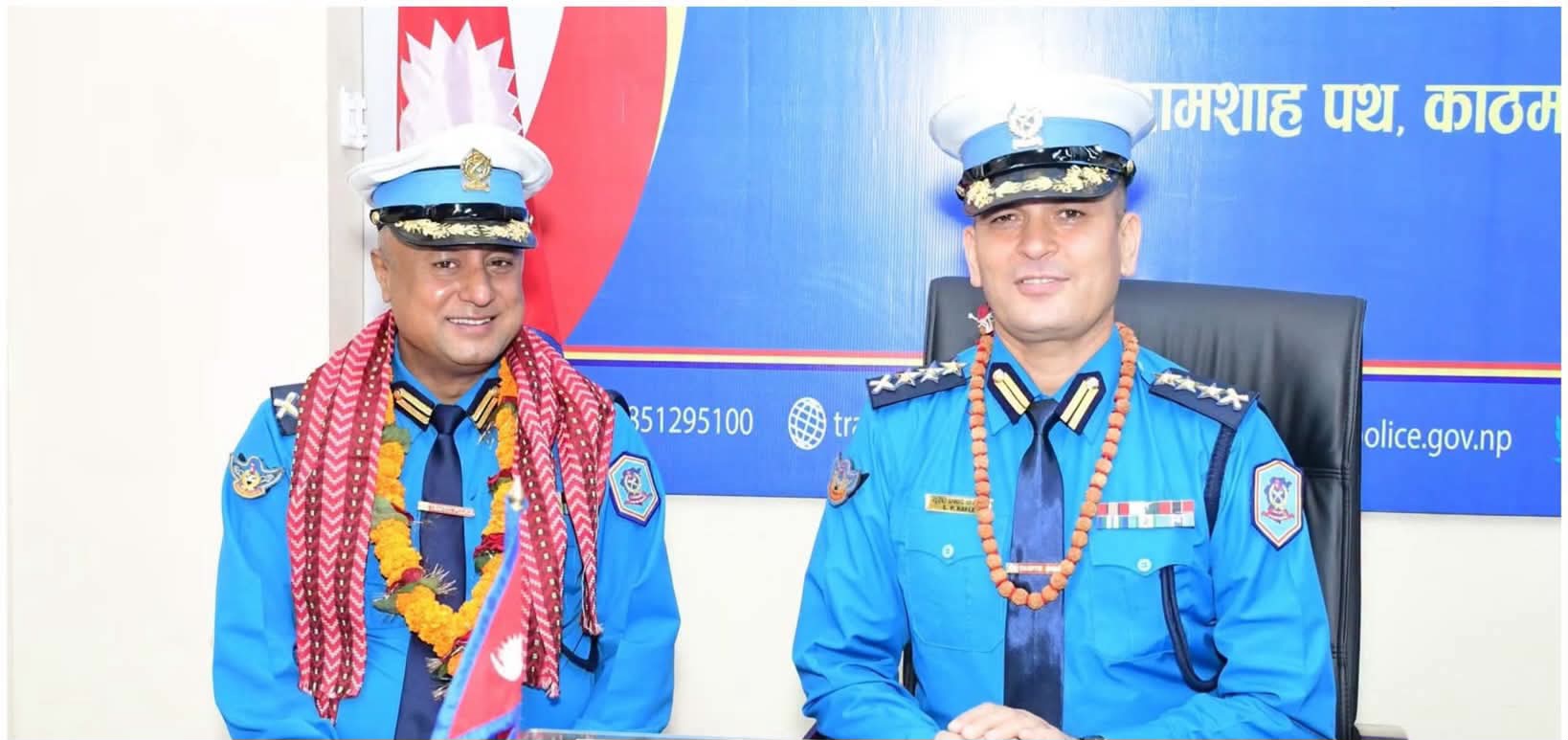 एसएसपी सुरेश प्रसाद काफ्लेले काठमाडौं उपत्यका ट्राफिक प्रहरीको कमाण्ड सम्हाले