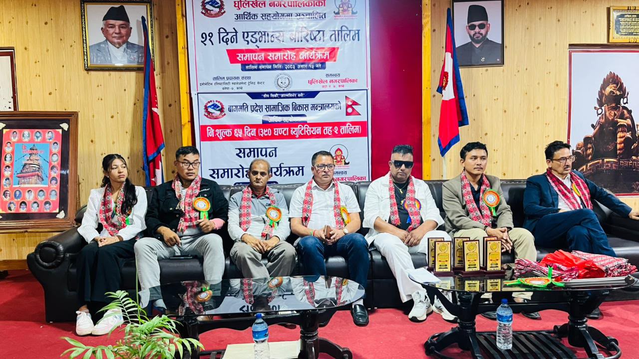 २१ दिने एडभान्स बारिस्टा तालिम सम्पन्न, सीपमार्फत रोजगारी सिर्जनामा जोड