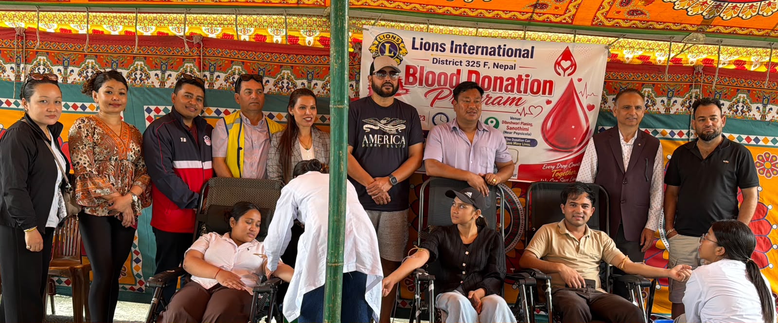 लायन्स क्लब काठमाडौं इन्टरप्रेनर्ससिपद्वारा रक्तदान कार्यक्रम सम्पन्न
