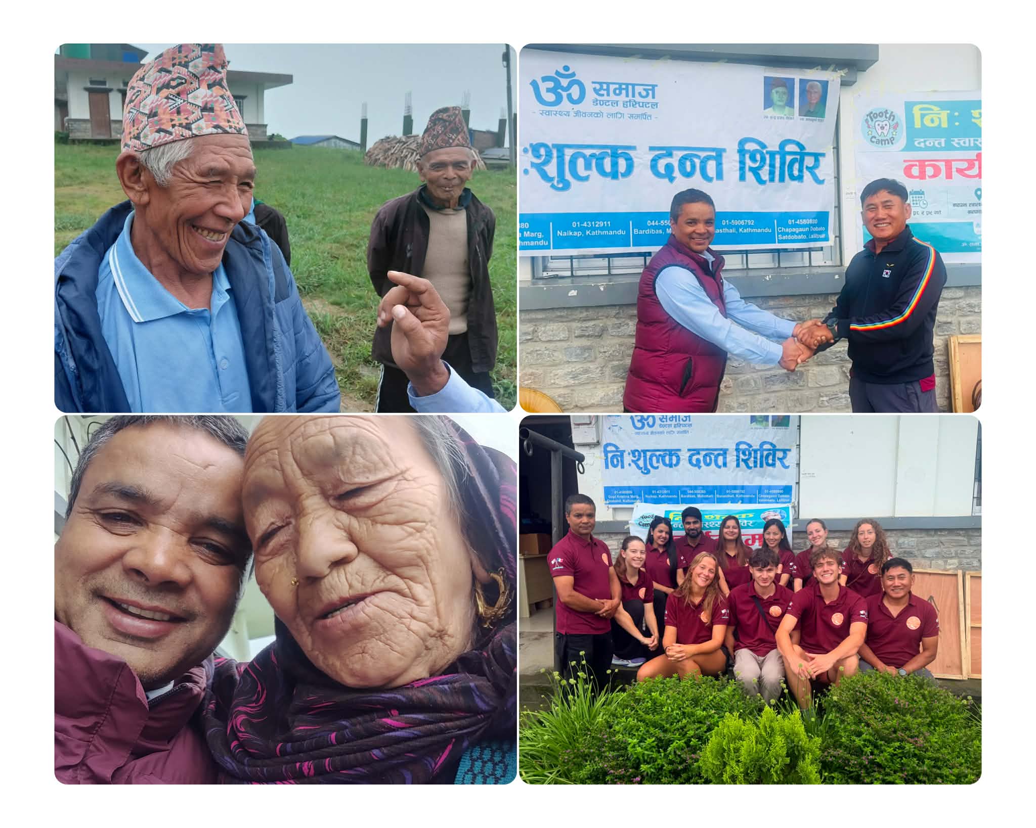 377 Benefit from Two-Day Free Dental Health Camp in Barpak, French Medical Students Win Hearts